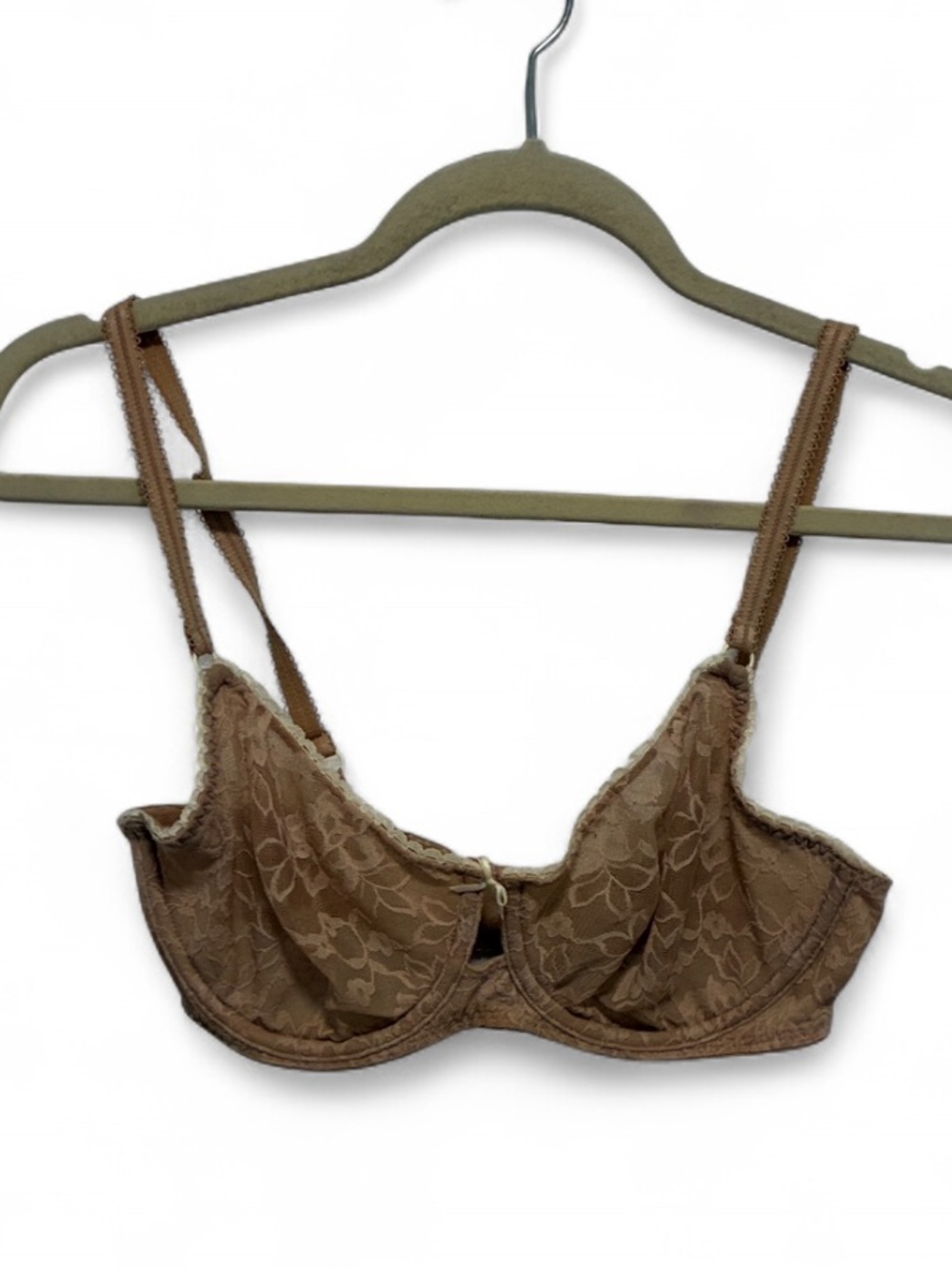 B. Tempted Tan Lace Underwire Bra